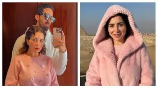 بيدارى حملها ب ايده من الحسد.. مى عز الدين باحضان زوجها شوفت الهنا معاه ورجعنى طفلة والجمهور قمرين