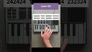 Major Lazer & DJ Snake - Lean On (feat. M&Oslash;) Piano Tutorial