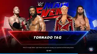 Roman & The Rock vs Seth & Cody 