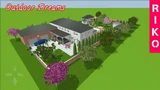 Outdoor Dreams || Garden design || Riko Plan 0033
