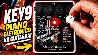 Pedal EHX Key9 Electric Piano Machine Electro-Harmonix para guitarra