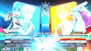 Pokken Tournament DX Switch Ranked Match #1 (Come Back Is Real)