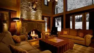 Fire Place Atmosphere | Get snug and comfy| Piano Music | Relax and Enjoy #shorts