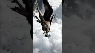 🦅 Ultimate Attack! Shocking Eagle Ambush in Unbelievable Cloud Battle! #SkyHunters #CGIAction #Apex