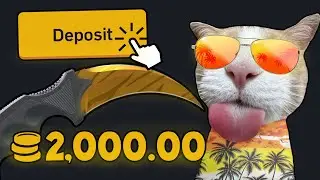 I deposited my KNIFE on CSGOEmpire (RAW)