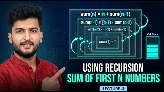 Recursion Explained: Sum of First N Natural Numbers 🔁 | Recursion Basics #4