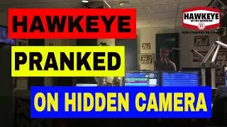 Hawkeye pranked on hidden camera