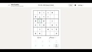 LinkedIn Mini Sudoku Answer Today - Puzzle #165 Grasp It | 23 January 2026