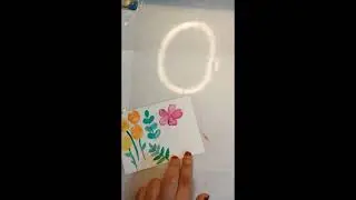 How to paint loose watercolor florals #trendingshorts#watercolorfloral #easypainting