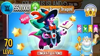 Dragon City: Harmonious Healer Dragon, plus all Academy Tower Island | Full Unlock 2025! 😱