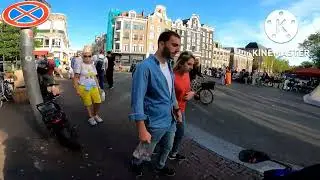 AMSTERDAM CITY RIDE[ DE GRACHTEN] SUZUKI GSXR 750] ]4K]