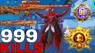 999?KILLS😱CRAZY GAMEPLAY PUBG MOBILE WITH BEST X-SUIT LEVEL7 + AWM🔥