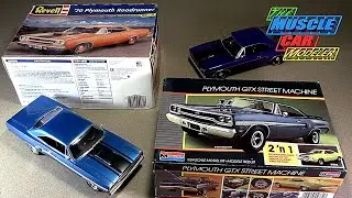 Monogram Revell 1970 Plymouth Road Runner GTX kits review