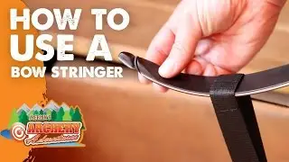 how to use a bow stringer (Archery)