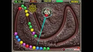 Zuma Gauntlet Random on Practice mode