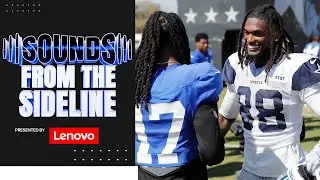 Sounds from the Sideline: CeeDee Lamb at Joint Practice vs Rams | Dallas Cowboys 2025
