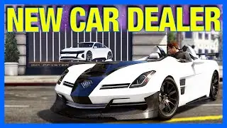 GTA 5 Online : New Car Dealer & SLR Customization!! (GTA Online Benefactor SM722)