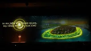 Ms Quyên (Sun Group) giới thiệu Sunneva Island Đà Nẵng bằng hologram
