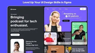 Figma tutorial: How to create a  stunning website ui in figma.