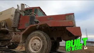 Old Oshkosh truck starting
