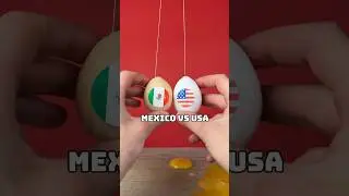 Mexico vs USA Egg Battle