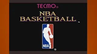 Tecmo Pro Basketball Gameplay NES {1080p 60fps}