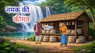नमक की कीमत | Namak Ki Kimat | Hindi Moral Story | Cartoon Story | Hindi 2d  Cartoon | Hindi Kahani