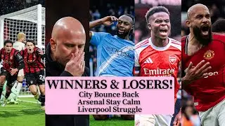 Premier League Shockers: City Bounce Back, Arsenal Stay Calm & Liverpool Struggle!