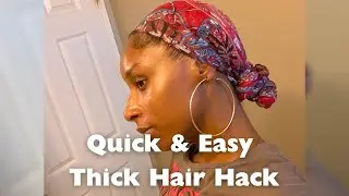 SUPER Cute Head-Wrap Protective Style✨
