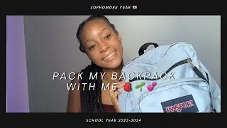 pack my backpack with me 🎒🌱💌