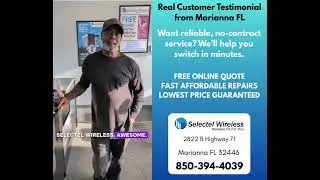 Marianna FL Excellent Service Customer Testimonial