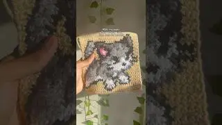Crochet cat bag :) | #crochet #cat #diy