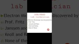 Lab technician DHA questions #bscmlt #bscnursing #dha #haadexamquestions
