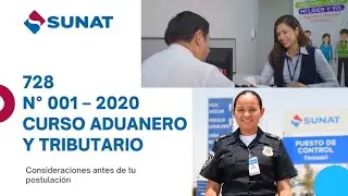 Postula al Curso Aduanero y Tributario