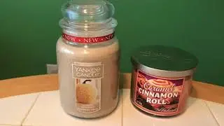 Sugared Pumpkin Swirl Yankee Candle Review - New Fall 2017 Scent