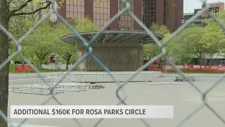 Grand Rapids commission to vote on $160,000 renovation increase to Rosa Parks Circle project