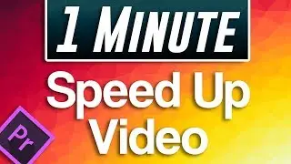 Как ускорить видео в Premiere Pro