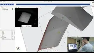 3D Scanning Hydraulic Turbin Blade by Gom Atos Core 300 || Thuy loi University