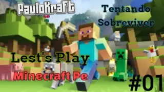 MineCraft Survival #01 Tentando Sobreviver