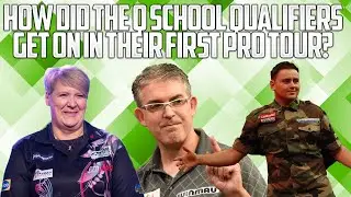 How did the Q SCHOOL Qualifiers get on in their First PDC Pro Tour