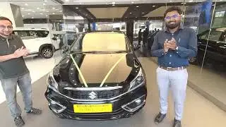 NEXA LUMBINI (RKS SABOO) DELIVERY ALL NEW CIAZ ALPHA MIDNIGHT 🖤 BLACK, you can Contact Us 9121143335