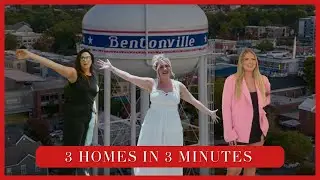 3 Northwest Arkansas Homes in under 3 Minutes!