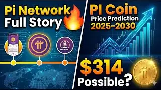 Pi Network Full Story Explained 🔥 | PI Coin Price Prediction 2025&ndash;2030 | $314 Possible?