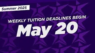 ACC Tuition Deadline Reminder for Summer 2025