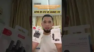 Сравнение микрофонов BOYA BY-V10 vs ULANZI J12🔥 #shorts #iphone #микрофон #boya #ulanzi