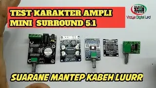 Test Karakter Power Class D Mini Buat Surround 5.1