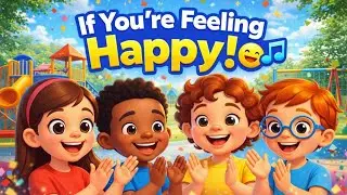 If You’re Feeling Really Happy Song 😊 | Kids Action Song & Nursery Rhyme