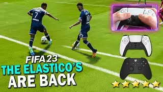 The ELASTICOS ARE BACK in FIFA 23! FIFA 23 ELASTICO Tutorial | Most OVERPOWERED FIFA 23 Skill Moves
