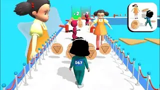 Stack Candy Challenge🦑🥷🦑  Levels Gameplay Trailer Android,ios New Game