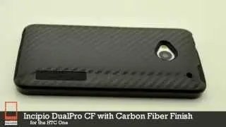 Incipio DualPro CF with Carbon Fiber Finish for HTC One